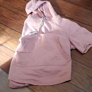 Mens Short Sleeve Hoodie